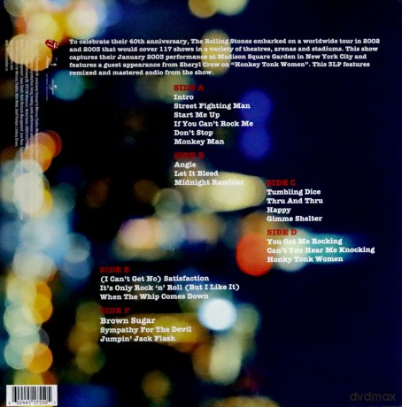 The Rolling Stones: Licked Live In NYC (White) [3xWinyl]