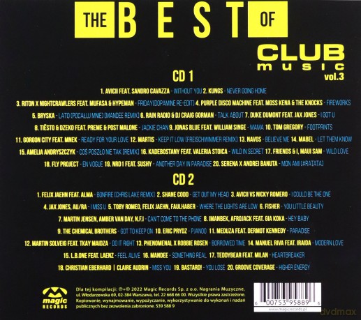 The Best Of Club Music Vol. 3 [2CD]