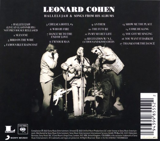 Leonard Cohen: Hallelujah & Songs from His Albums [CD]