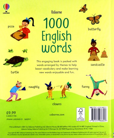 1000 English Words (Word Books) - Jane Bingham [KSIĄŻKA]