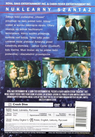 Nuklearny szantaż - CRASH DIVE [DVD]