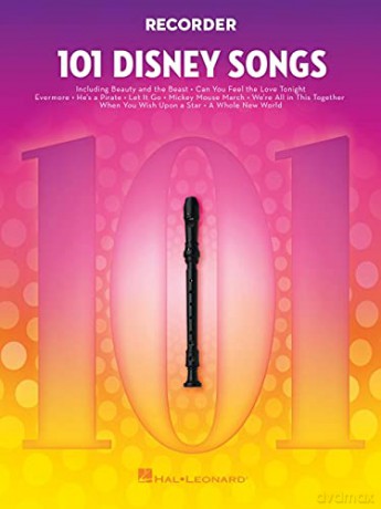 101 Disney Songs for Recorder [KSIĄŻKA]
