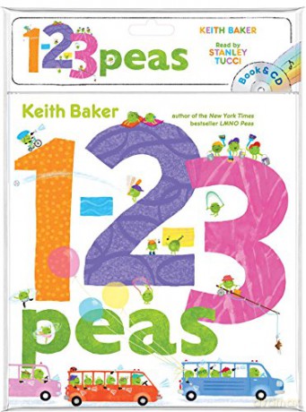 1-2-3 Peas - Keith Baker [KSIĄŻKA]