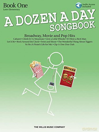 A Dozen a Day Songbook: Book 1: Piano: Piano - Book 1 [KSIĄŻKA]
