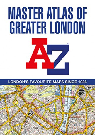 A -Z Master Atlas of Greater London - A-Z Maps [KSIĄŻKA]