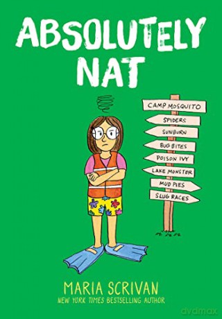 Absolutely Nat: A Graphic Novel (Nat Enough #3): Volume 3 - Maria Scrivan [KSIĄŻKA]