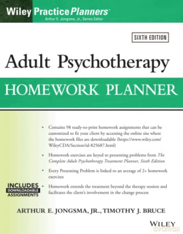 Adult Psychotherapy Homework Planner (PracticePlanners) - Arthur E Jongsma [KSIĄŻKA]