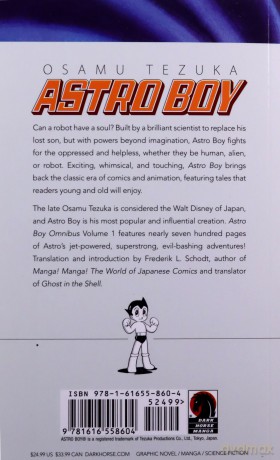 Astro Boy Omnibus Volume 1 - Osamu Tezuka [KSIĄŻKA]
