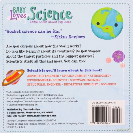 Baby Loves Scientists (Baby Loves Science) - Ruth Spiro [KSIĄŻKA]