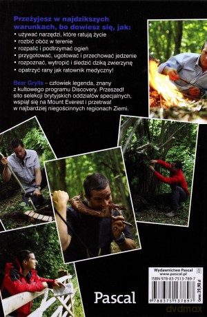 Szkoła Przetrwania Kultowy Poradnik Survivalowy (twarda) - Bear Grylls [KSIĄŻKA]