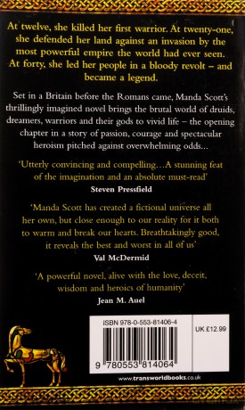Boudica: Dreaming The Eagle: (Boudica 1): An utterly convincing and compelling epic that will sweep you away to another place and time - Manda Scott [KSIĄŻKA]