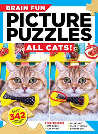 Brain Fun Picture Puzzles: All Cats) - Michele Filon [KSIĄŻKA]