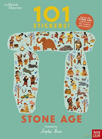 British Museum: 101 Stickers! Stone Age - Sophie Beer [KSIĄŻKA]