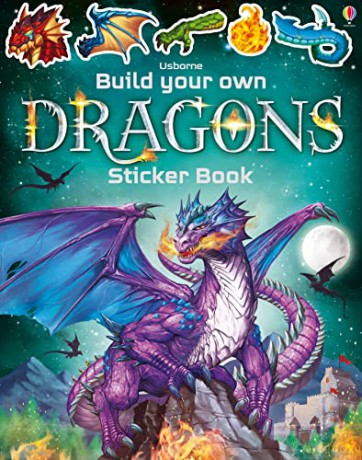 Build Your Own Dragons Sticker Book (Build Your Own Sticker Book): 1 - Simon Tudhope [KSIĄŻKA]