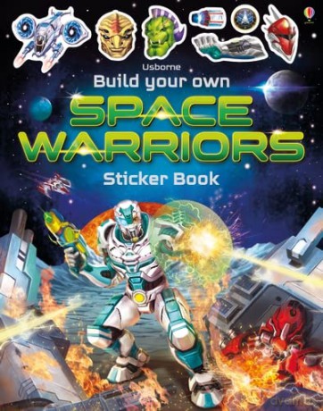 Build Your Own Space Warriors Sticker Book (Build Your Own Sticker Book): 1 - Simon Tudhope [KSIĄŻKA]