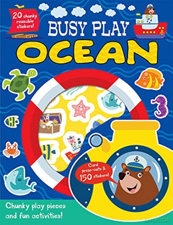 Busy Play Ocean (Busy Play Activity Books) - Connie Isaacs [KSIĄŻKA]