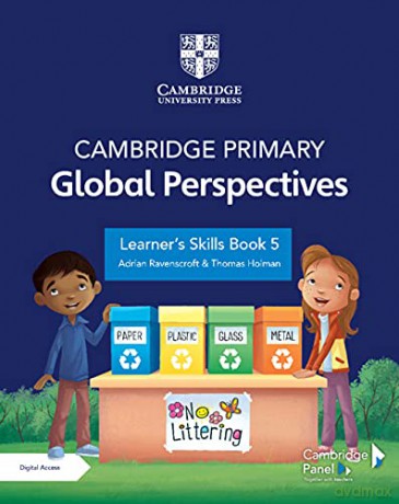 Cambridge Primary Global Perspectives Learner's Skills Book 5 with Digital Access (1 Year) - Adrian Ravenscroft [KSIĄŻKA]