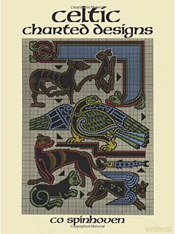 Celtic Charted Designs (Dover Embroidery, Needlepoint) - Spinhoven [KSIĄŻKA]