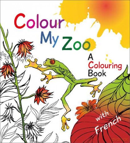 Colour My Zoo: A Colouring Book: 2 (Colourful Languages) - Peter Terrell [KSIĄŻKA]