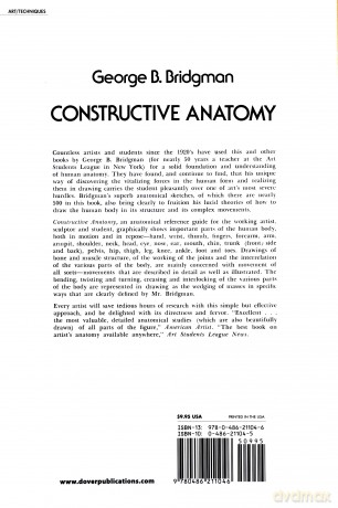 Constructive Anatomy (Dover Anatomy for Artists) - George B Bridgman [KSIĄŻKA]