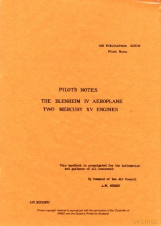 Dakota 1V Pilots Notes - N/A [KSIĄŻKA]