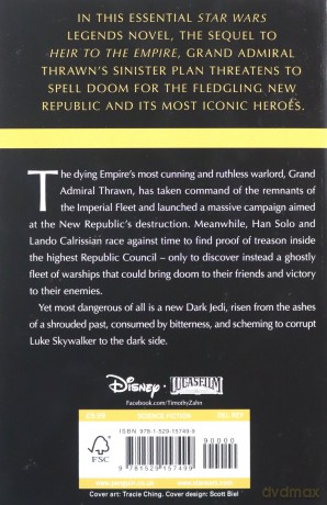 Dark Force Rising: Book 2 (Star Wars Thrawn trilogy) (Star Wars: The Thrawn Trilogy, 2) - Zahn Timothy [KSIĄŻKA]