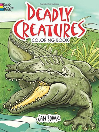 Deadly Creatures Coloring Book (Dover Nature Coloring Book) [KSIĄŻKA]