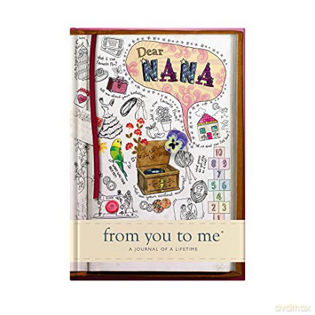 Dear Nana, From You To Me: Memory Journal Capturing Your Grandmother's Own Amazing Stories (Journals Of A Lifetime Sketch Collection): 0 [KSIĄŻKA]