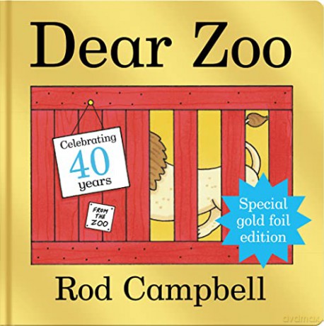 Dear Zoo: Lift the Flap 40th Anniversary Edition - Rod Campbell [KSIĄŻKA]
