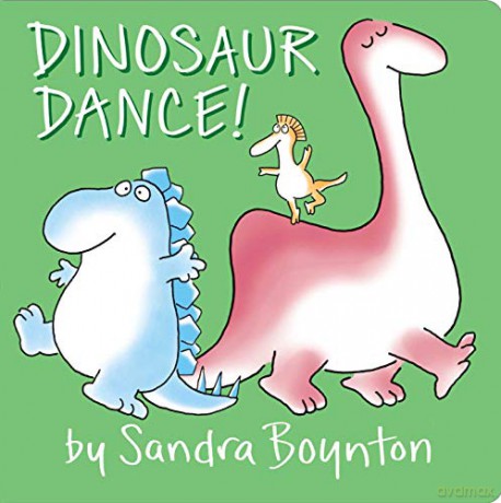 Dinosaur Dance!: Lap Edition - Sandra Boynton [KSIĄŻKA]