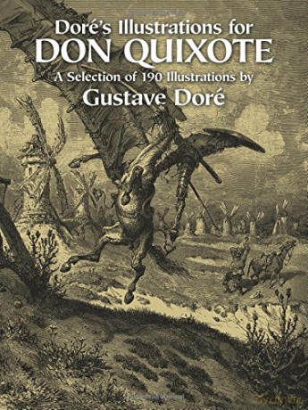 Dore's Illustrations for "Don Quixote (Dover Fine Art, History of Art) - Gustave Dore [KSIĄŻKA]