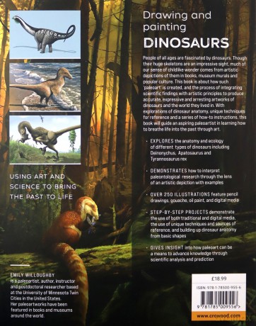 Drawing and Painting Dinosaurs: Using Art and Science to Bring the Past to Life - Emily Willoughby [KSIĄŻKA]