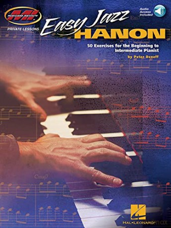 Easy Jazz Hanon: 50 Exercises For The Beginning To Intermediate Pianist (Musicians Institute - Private Lessons) (Includes Online Access Code) [KSIĄŻKA]
