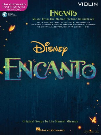 Encanto for Violin. Instrumental Play-Along. Book and Audio-Online - Lin-Manuel Miranda [KSIĄŻKA]