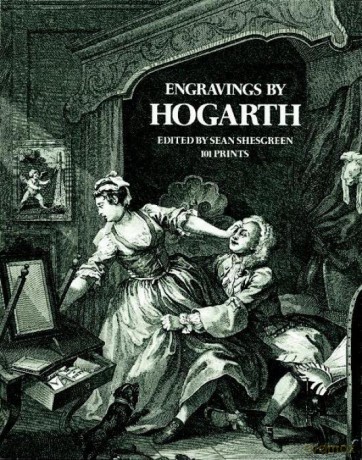 Engravings by Hogarth - William Hogarth [KSIĄŻKA]