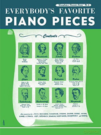 Everybody's Favorite Piano Pieces: Piano Solo [KSIĄŻKA]