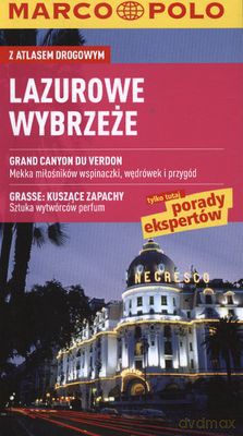 Lazurowe Wybrzeże Przewodnik Marco Polo Z Atlasem Drogowym - Peter Bausch [KSIĄŻKA]