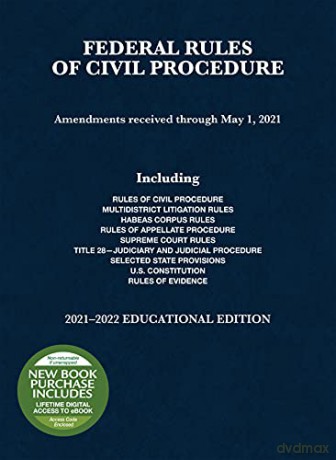Federal Rules of Civil Procedure: Educational Edition, 2021-2022 (Selected Statutes) - Spencer [KSIĄŻKA]