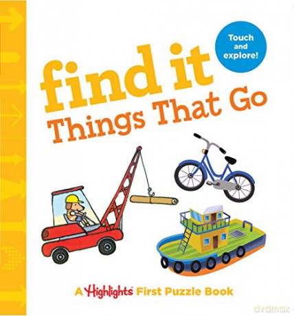 Find it Things that Go: Baby's First Puzzle Book (Highlights Find It Board Books) - Highlights [KSIĄŻKA]
