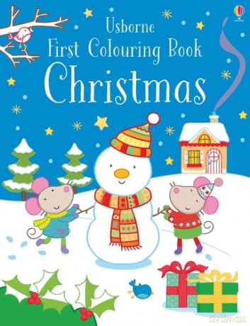 First Colouring Book Christmas (First Colouring Books) - Jessica Greenwell [KSIĄŻKA]