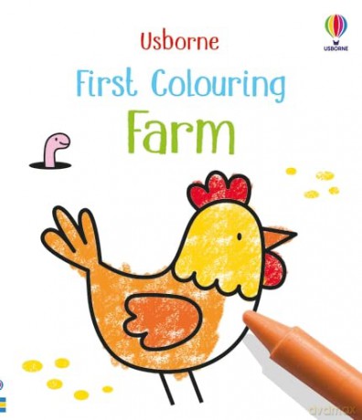 First Colouring Farm - Kate Nolan [KSIĄŻKA]