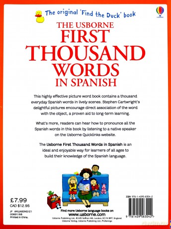 First Thousand Words in Spanish: 1 - Heather Amery [KSIĄŻKA]