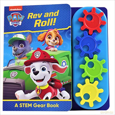 Go Go Gear Book Paw Patrol: A Stem Gear Book (Play-A-Sound) [KSIĄŻKA]