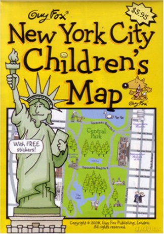 Guy Fox New York City Children's Map - Guy Fox [KSIĄŻKA]