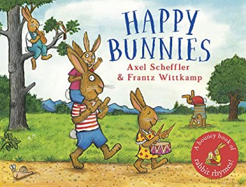Happy Bunnies - a bouncy book of bunny rhymes! - Frantz Wittkamp [KSIĄŻKA]