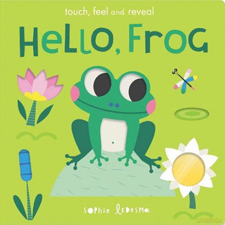 Hello, Frog: touch, feel and reveal - Isabel Otter [KSIĄŻKA]