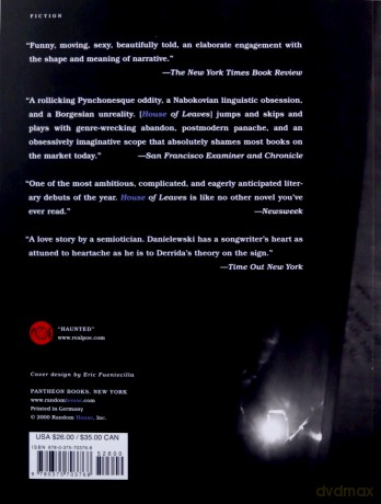 House of Leaves: Danielewski Mark Z. - Mark Z. Danielewski [KSIĄŻKA]
