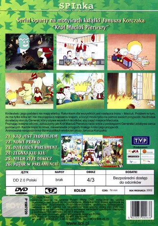 Król Maciuś Pierwszy 4 [DVD]