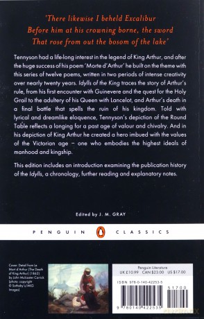 Idylls of the King (Penguin Classics) - Alfred Tennyson [KSIĄŻKA]