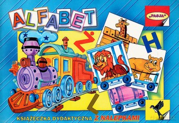 Alfabet Z Nalepkami [KSIĄŻKA]